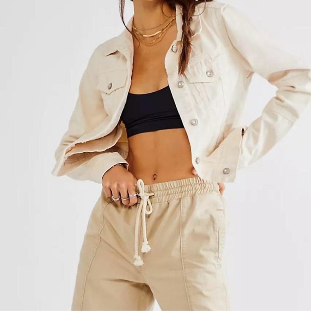 Free People Jacket - 100% Cotton Denim Jacks